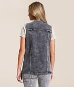 Willow & Root Oversized Denim Vest - Women's Coats & Jackets