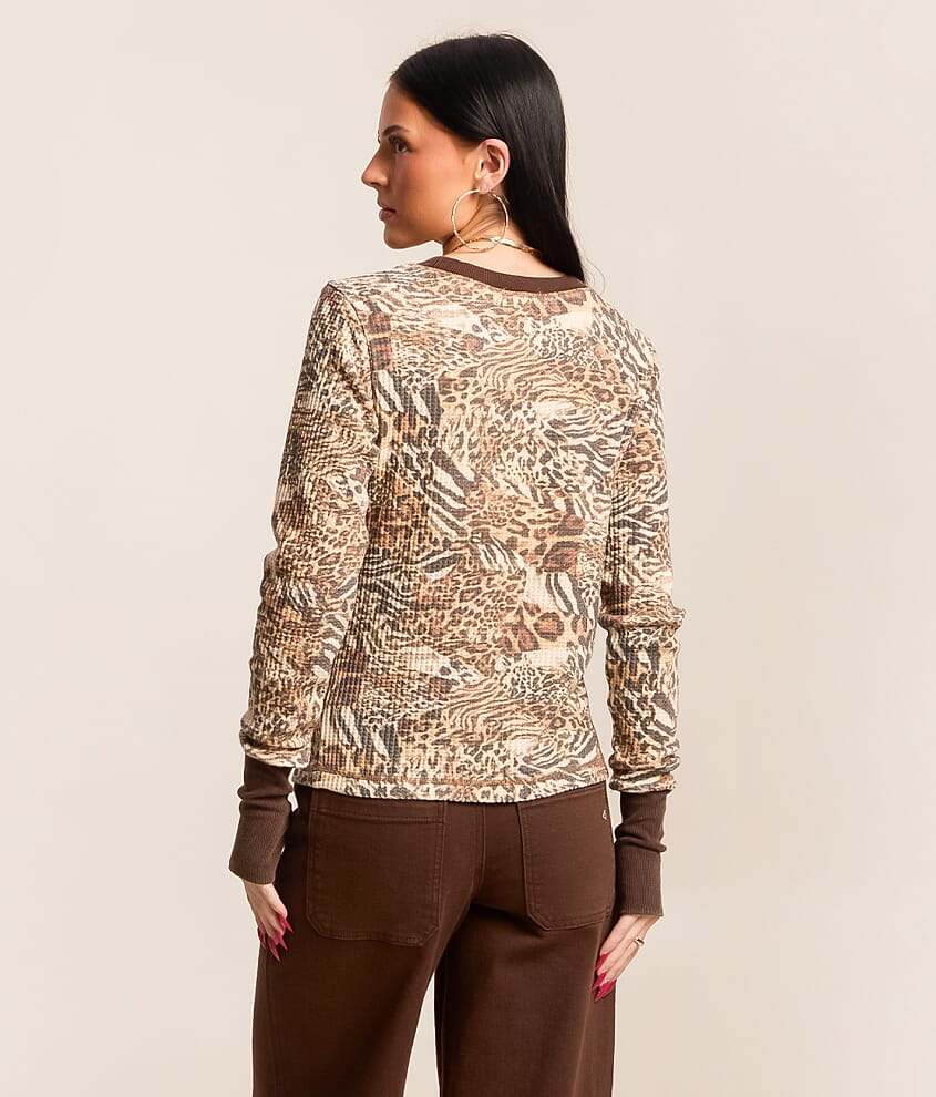 Waffle Knit Top - thumbnail 3