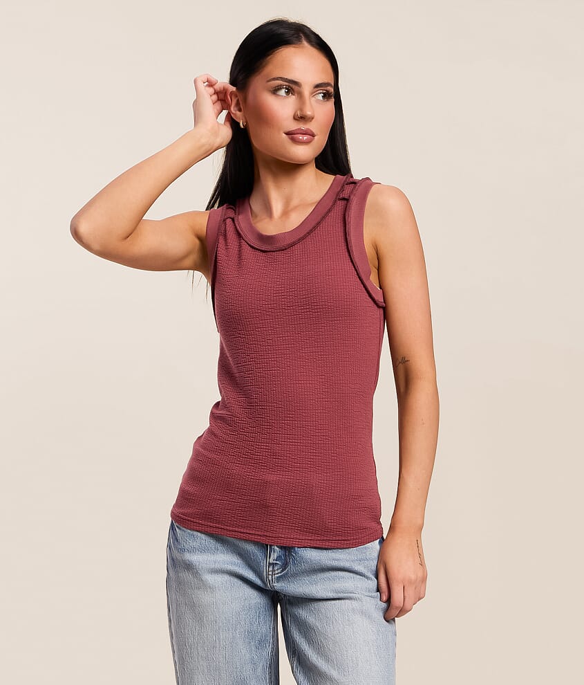 Textured Tank Top