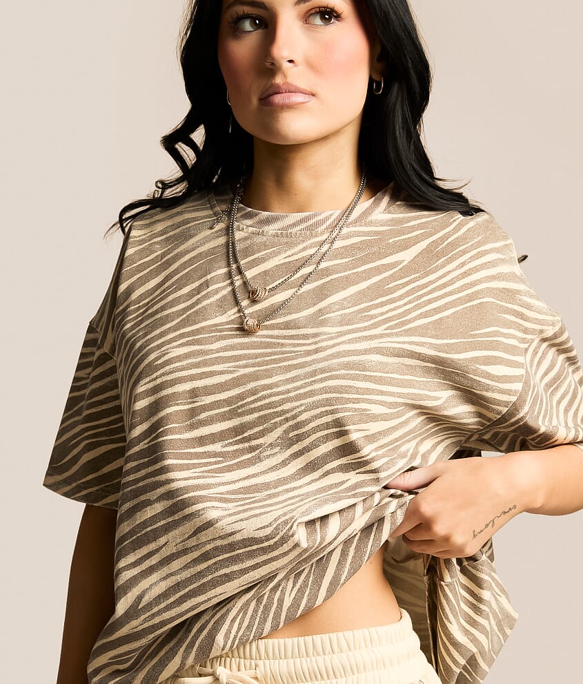 Zebra Oversized T-Shirt