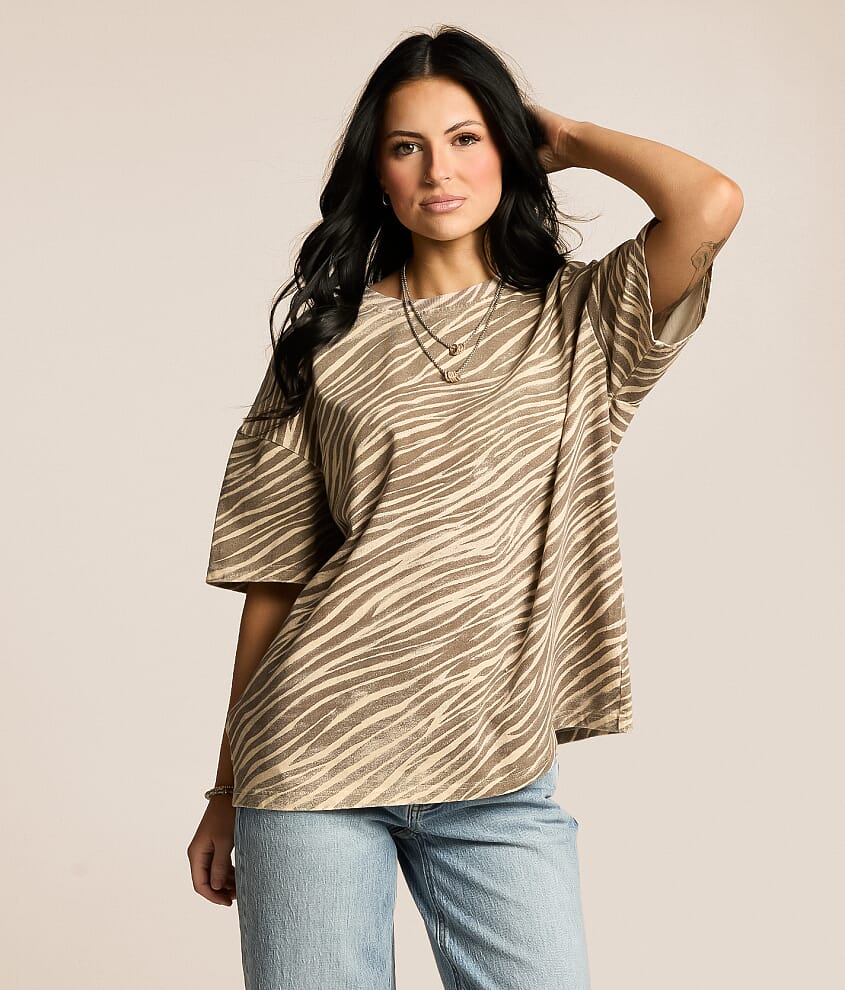 Zebra Oversized T-Shirt