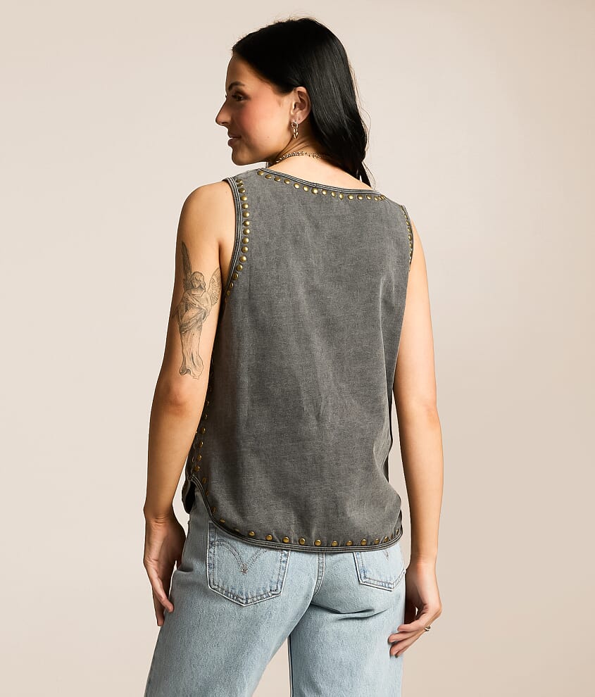 Studded Tank Top - thumbnail 3