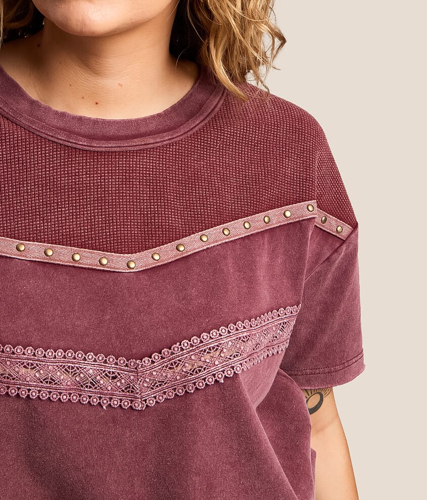Pieced Crochet Top