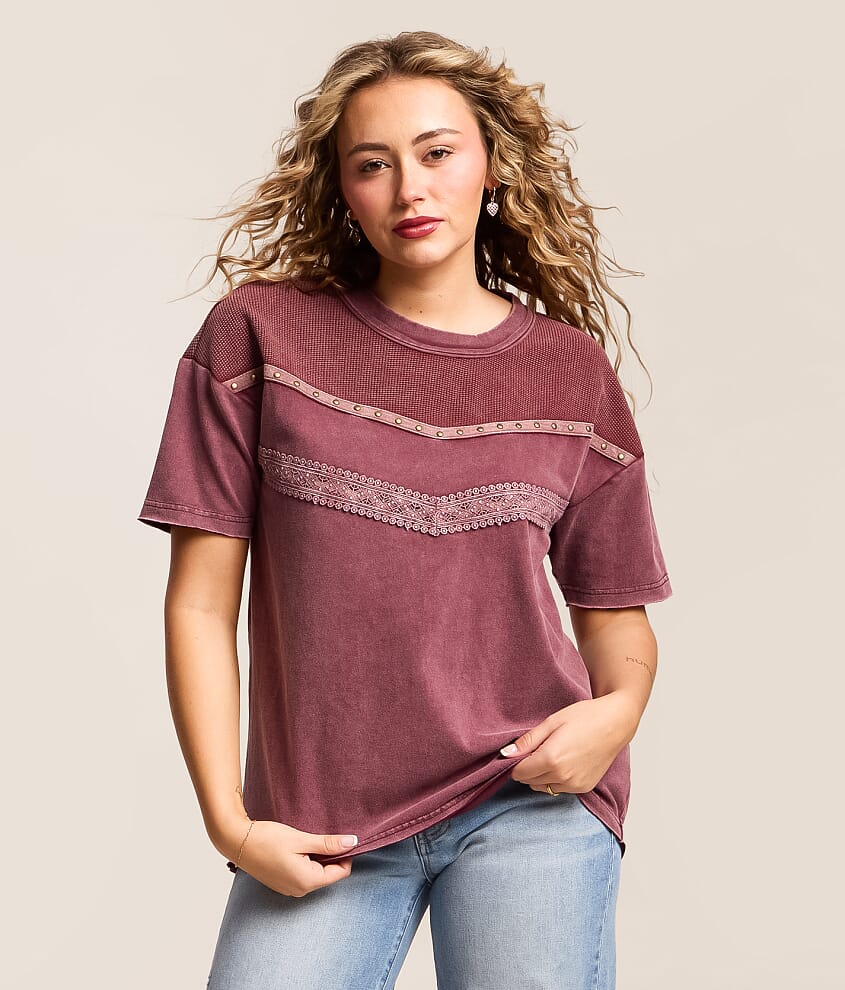 Pieced Crochet Top