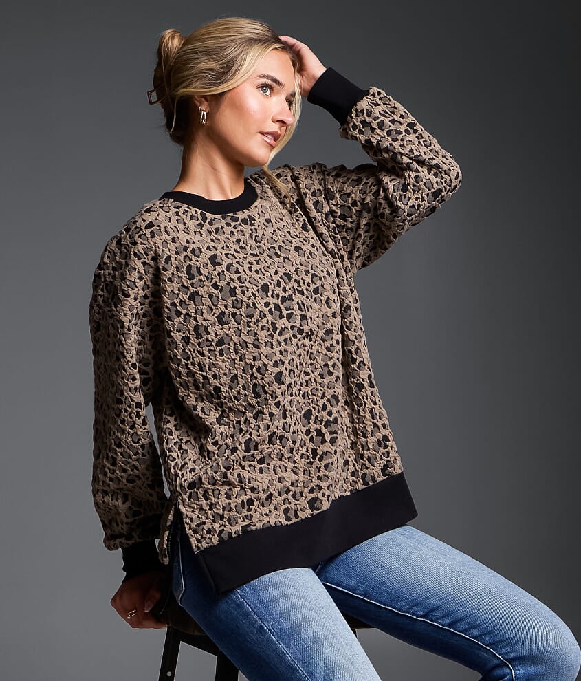 Leopard Pullover
