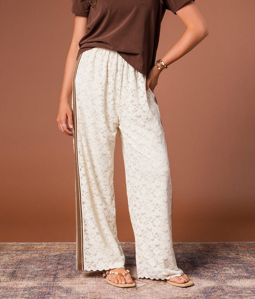 Lace Wide Leg Pant