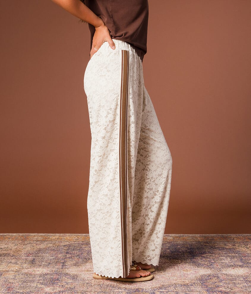 Lace Wide Leg Pant
