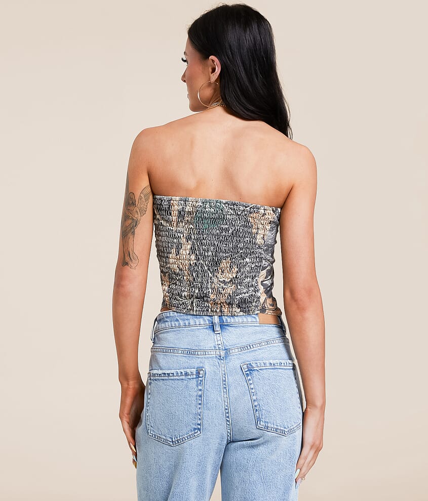 Camo Tube Top - thumbnail 3