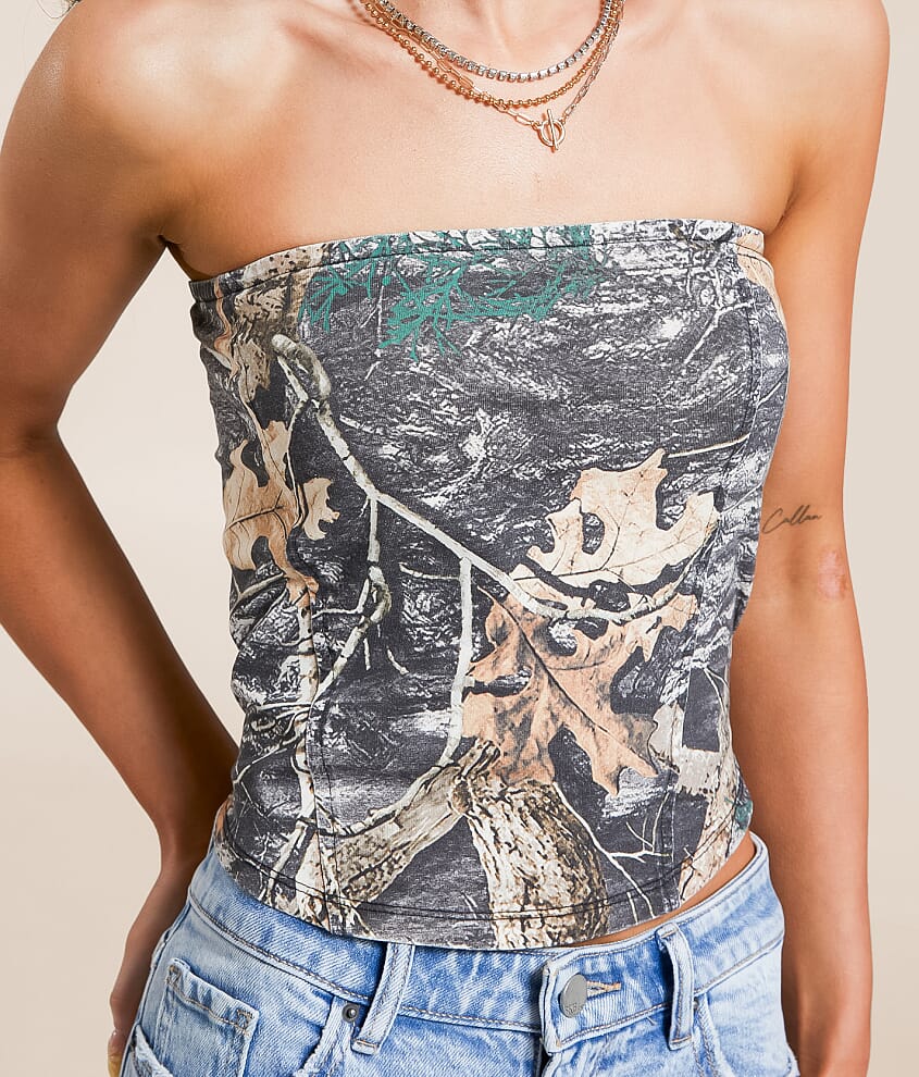 Camo Tube Top - thumbnail 4
