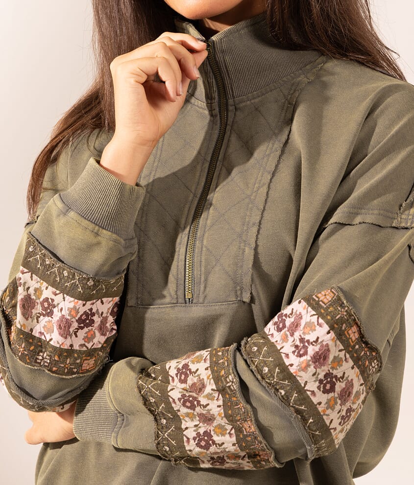 Boundless Edit - Washed Quarter Zip Pullover