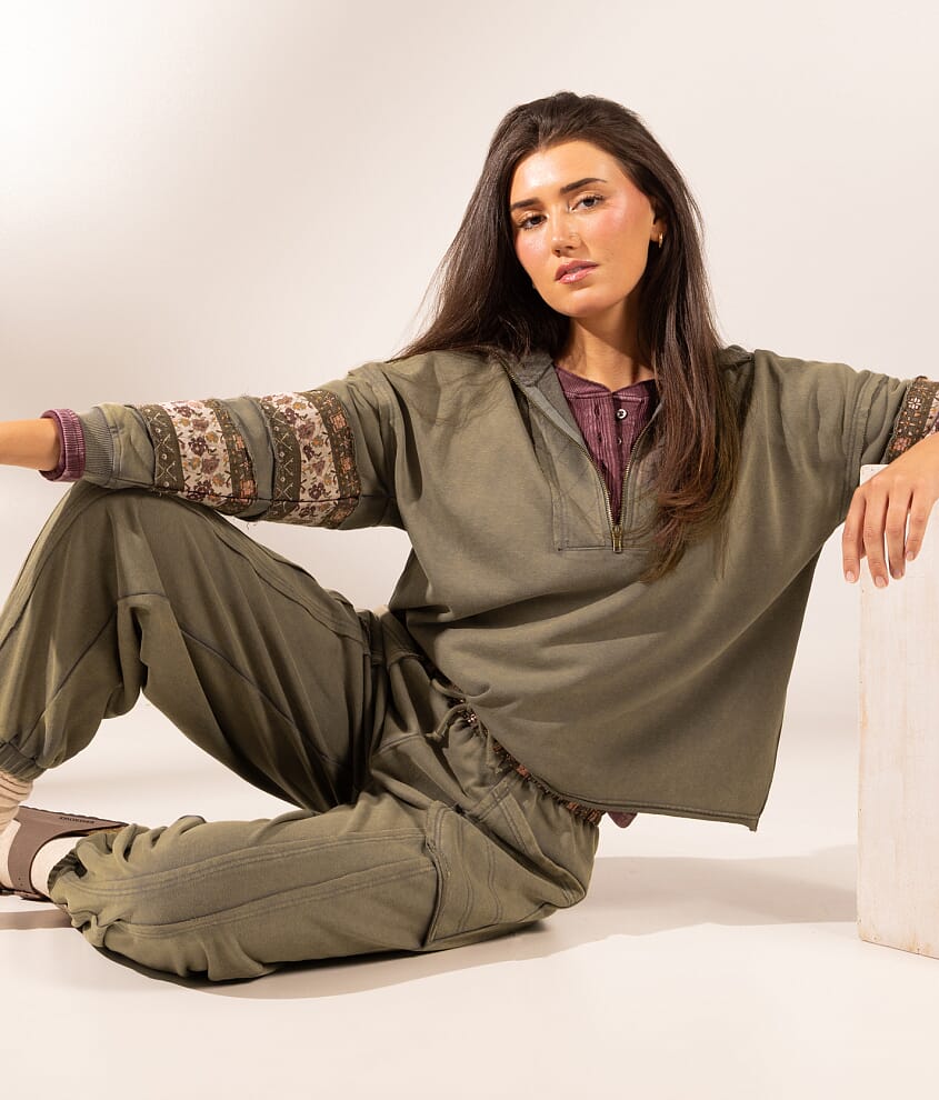 Boundless Edit - Washed Quarter Zip Pullover
