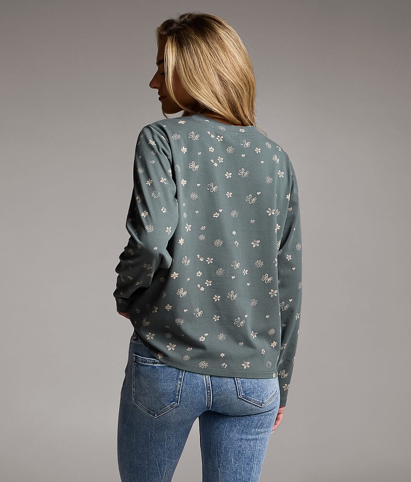 Relaxed Floral Top
