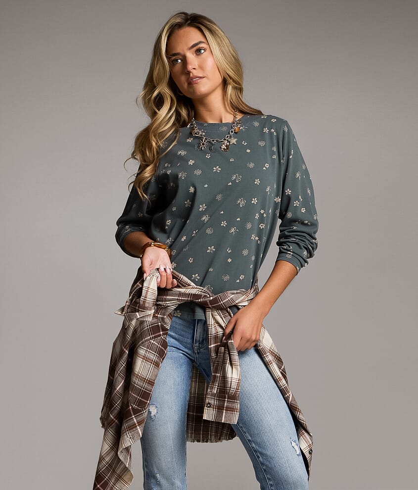 Relaxed Floral Top