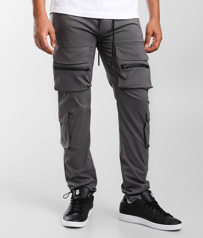 American Stitch Nylon Utility Cargo Stretch Pant - Men's Pants in Grey | Buckle