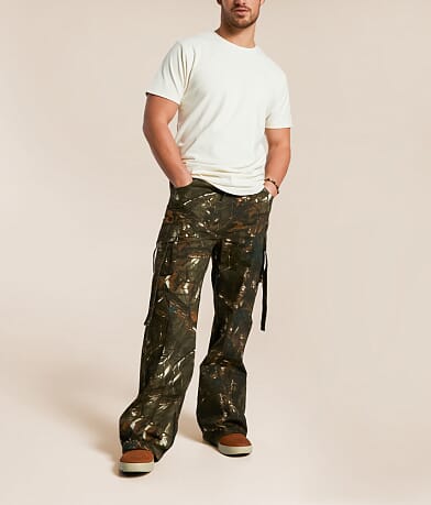 American Stitch Baggy Twill Camo Cargo Pant front view