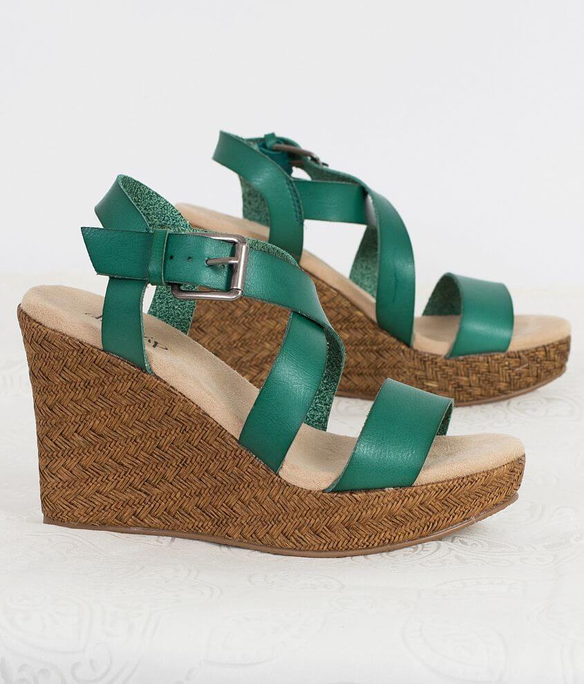 Daytrip Colored Wedge Sandal - Women's Shoes in Teal | Buckle