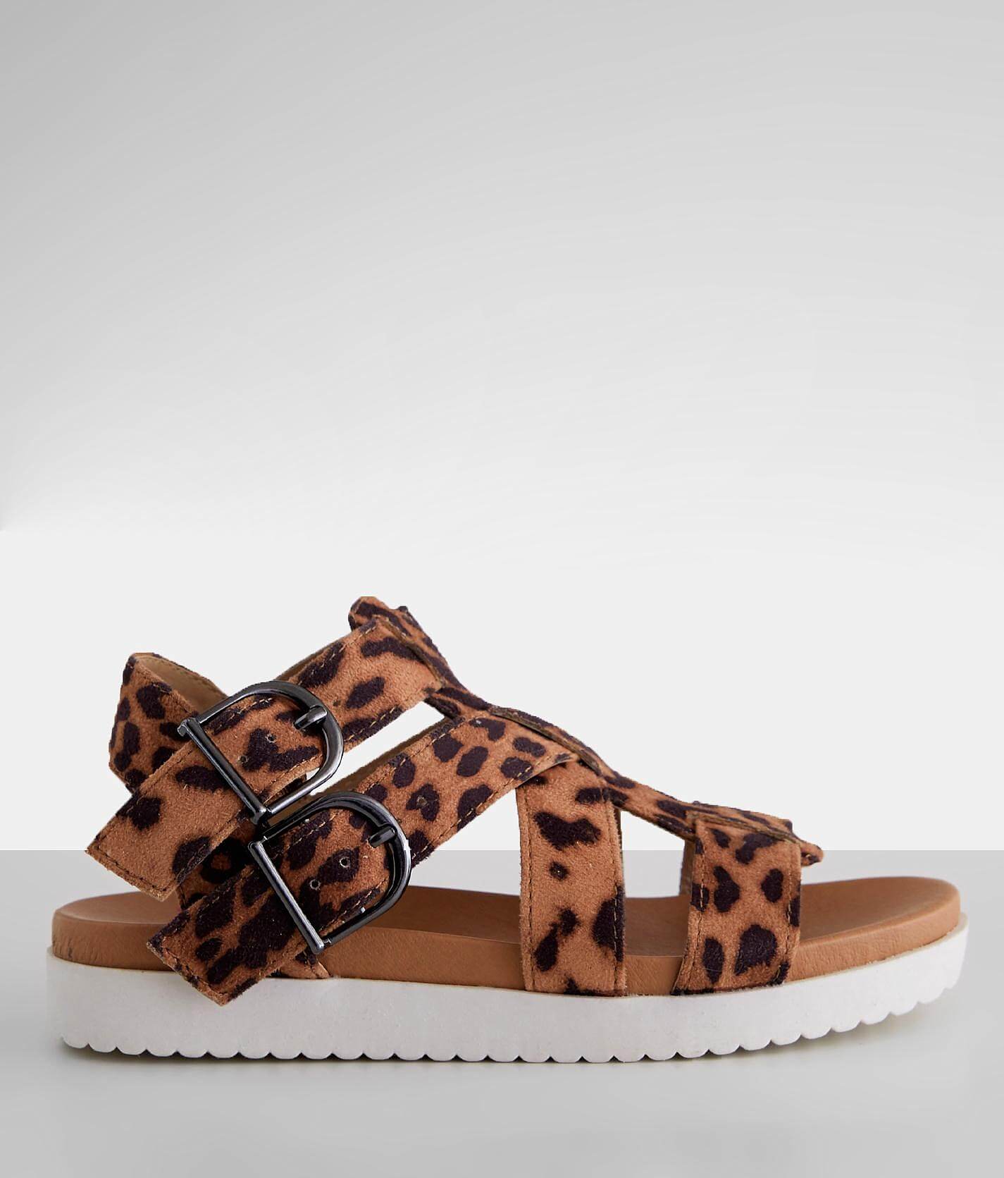 leopard print jellypop shoes