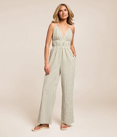 Striped Jumpsuit