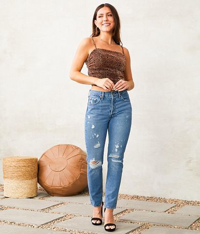 Willow &amp; Root Sparkle Cheetah Print Tank Top MISC_DETAIL_2