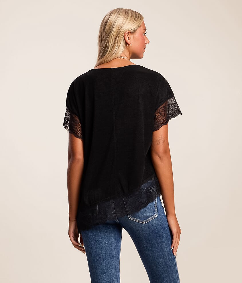 Lace Trim Top