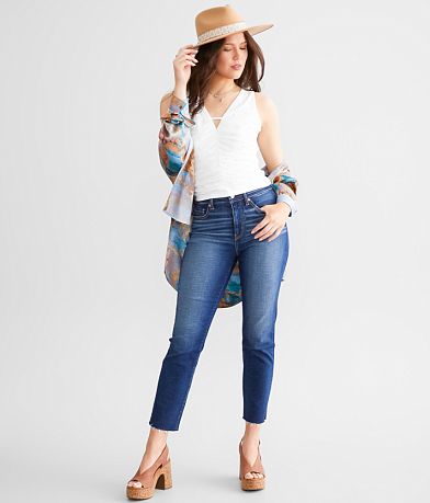 Willow &amp; Root Faux Pearl Mesh Tank Top misc detail 2 view