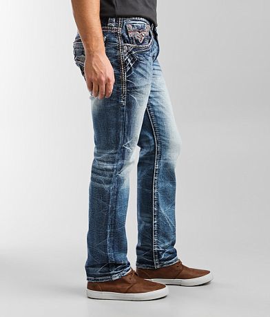 Rock Revival Charlot Relaxed Taper Stretch Jean full left side view