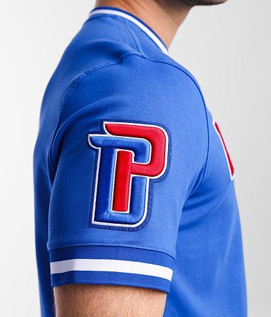 Pro Standard Detroit Pistons Warm Up T-Shirt misc detail 2 view