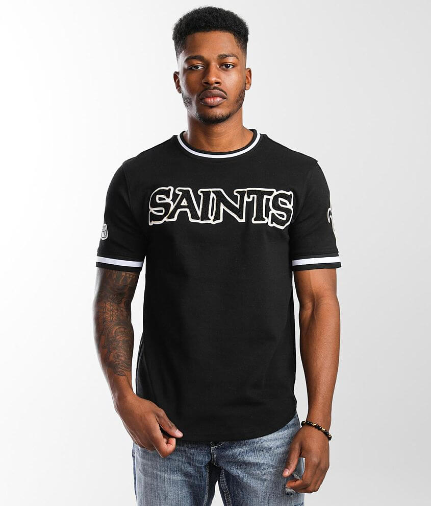 Pro Standard New Orleans Saints Warm Up T-Shirt - Men's T-Shirts in Black