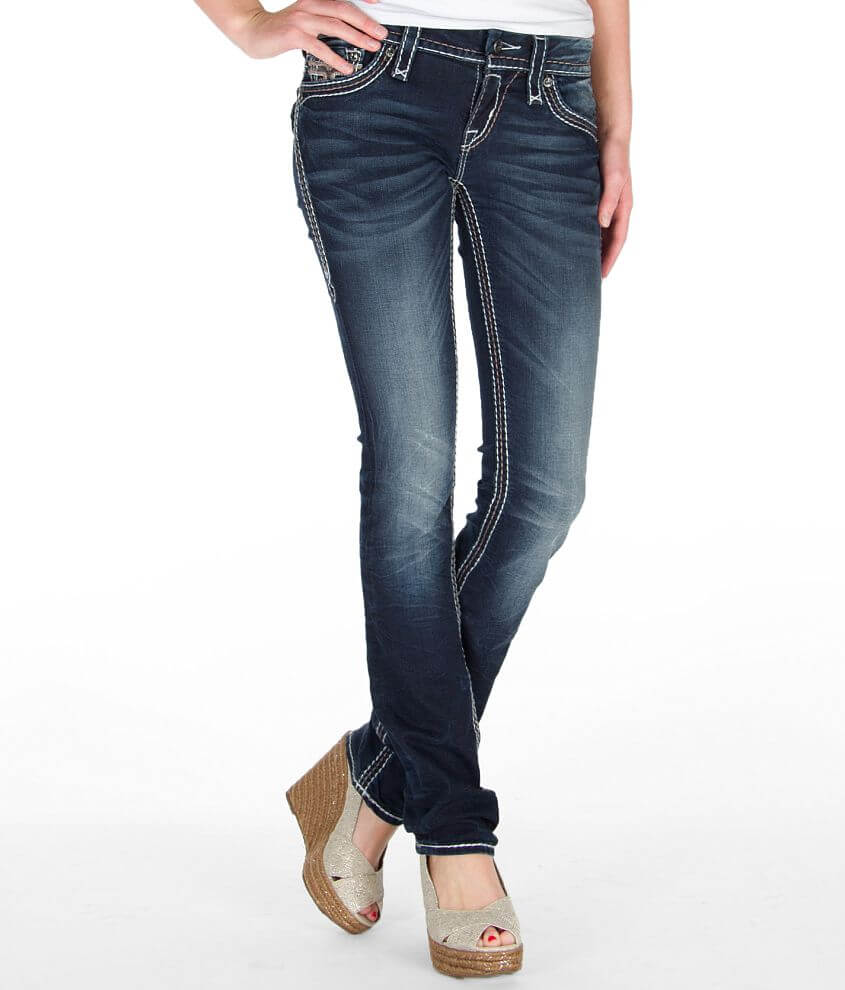 Rock Revival Avery Straight Stretch Jean front view
