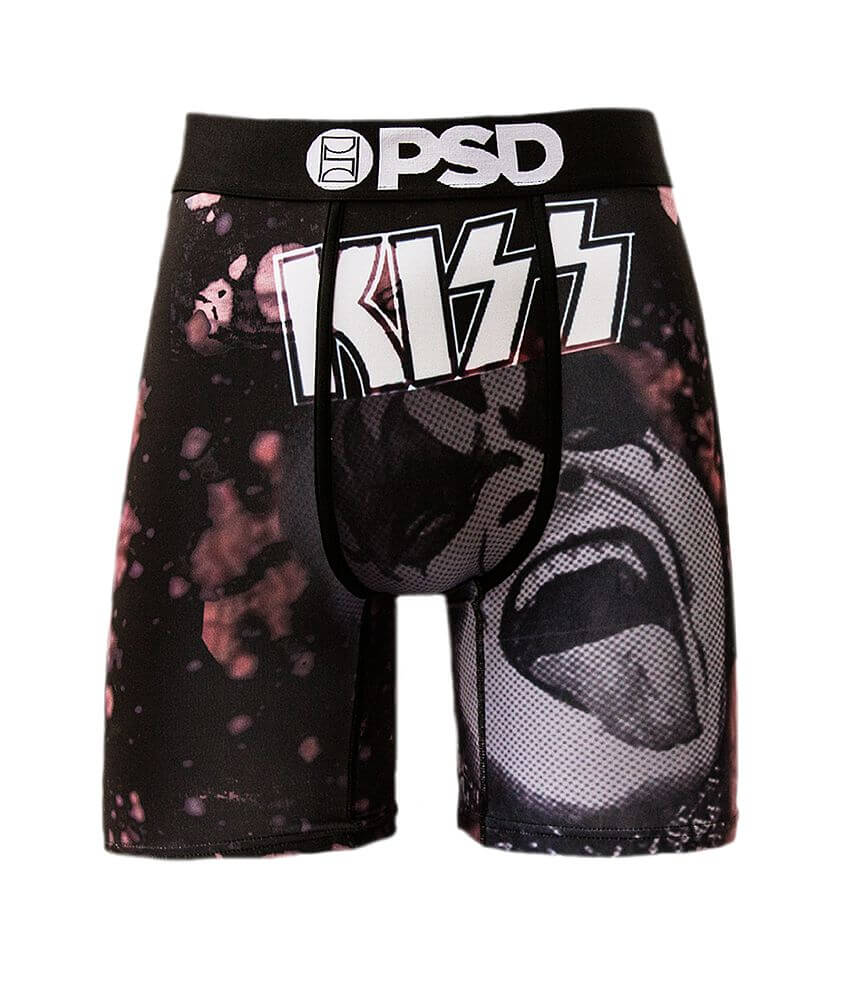 PSD KISS Stretch Boxer Briefs - Men's Boxers in Black