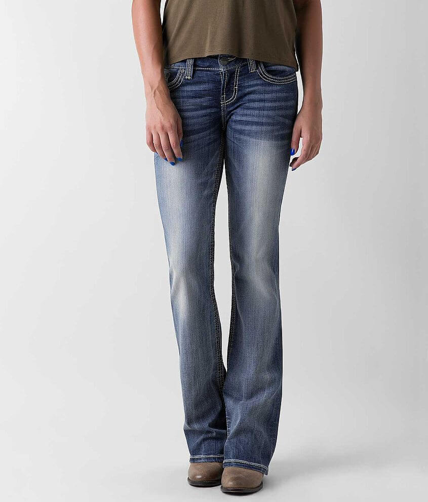 BKE Stella Flare Stretch Jean front view