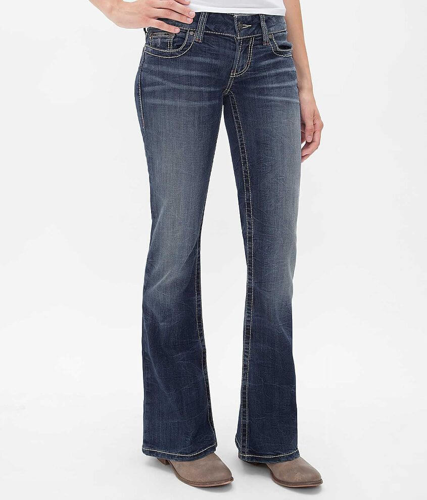 BKE Stella Kick Flare Stretch Jean front view