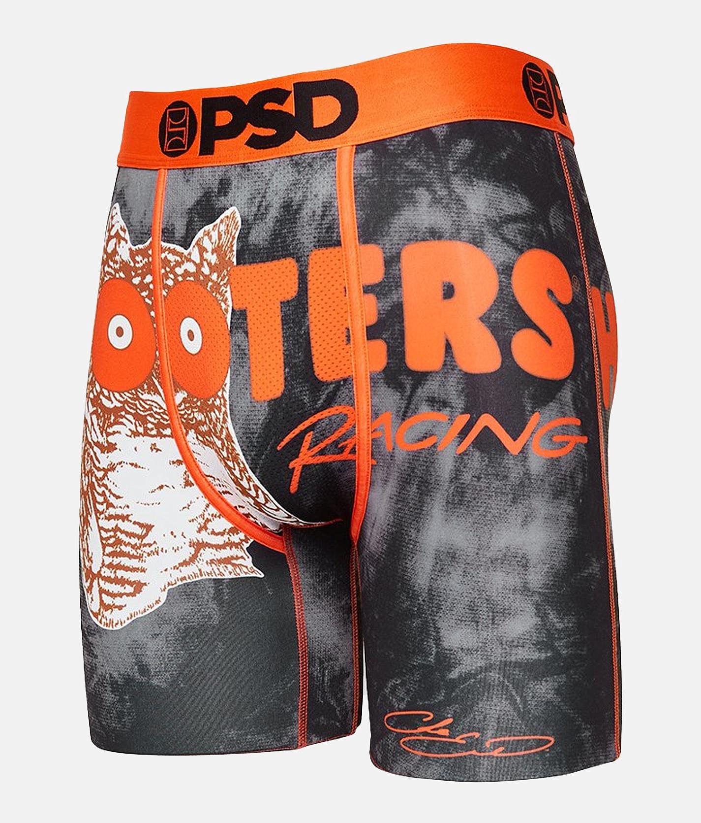 PSD Hooters® Stretch Boxer Briefs - Men's Boxers in Black