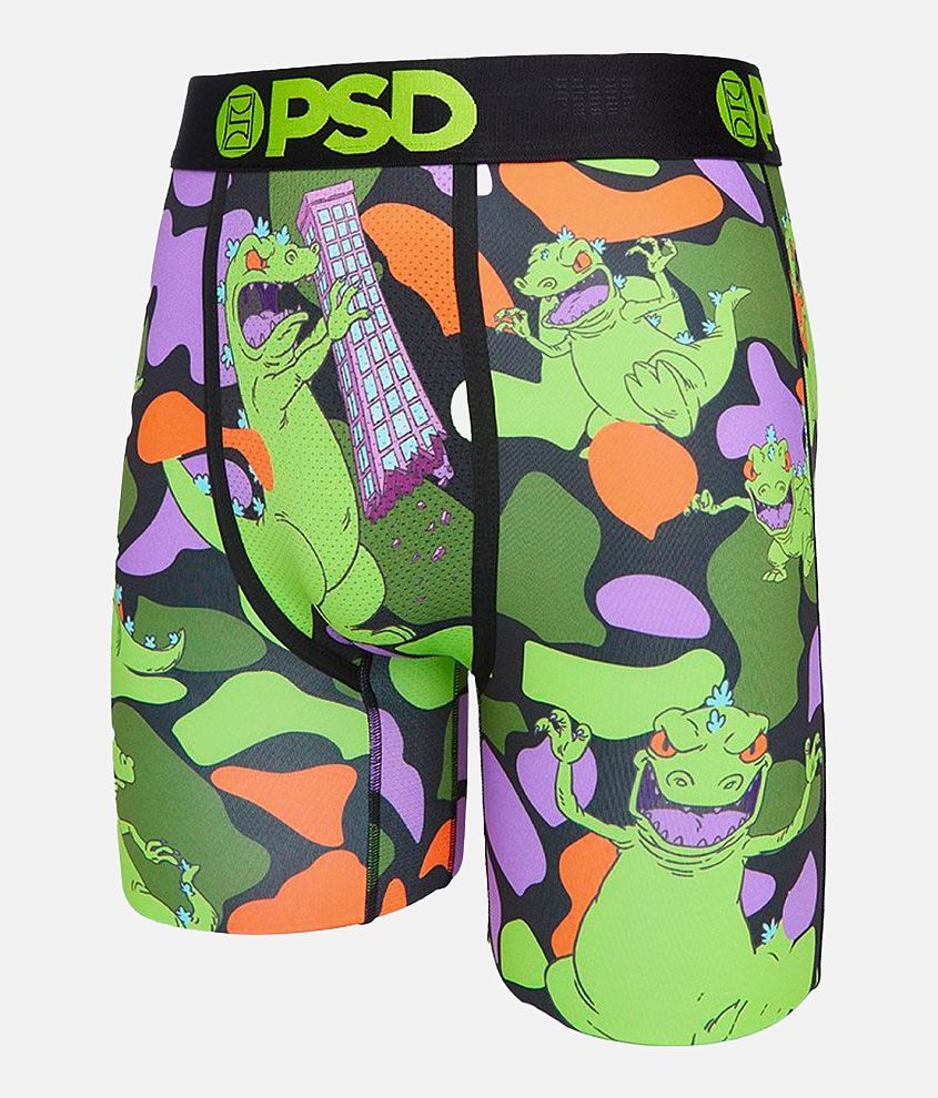 Rugrats 835841-large-36-38 Rugrats the Whole Gang & Reptar Mens PSD Boxer  Briefs - Large 36-38 