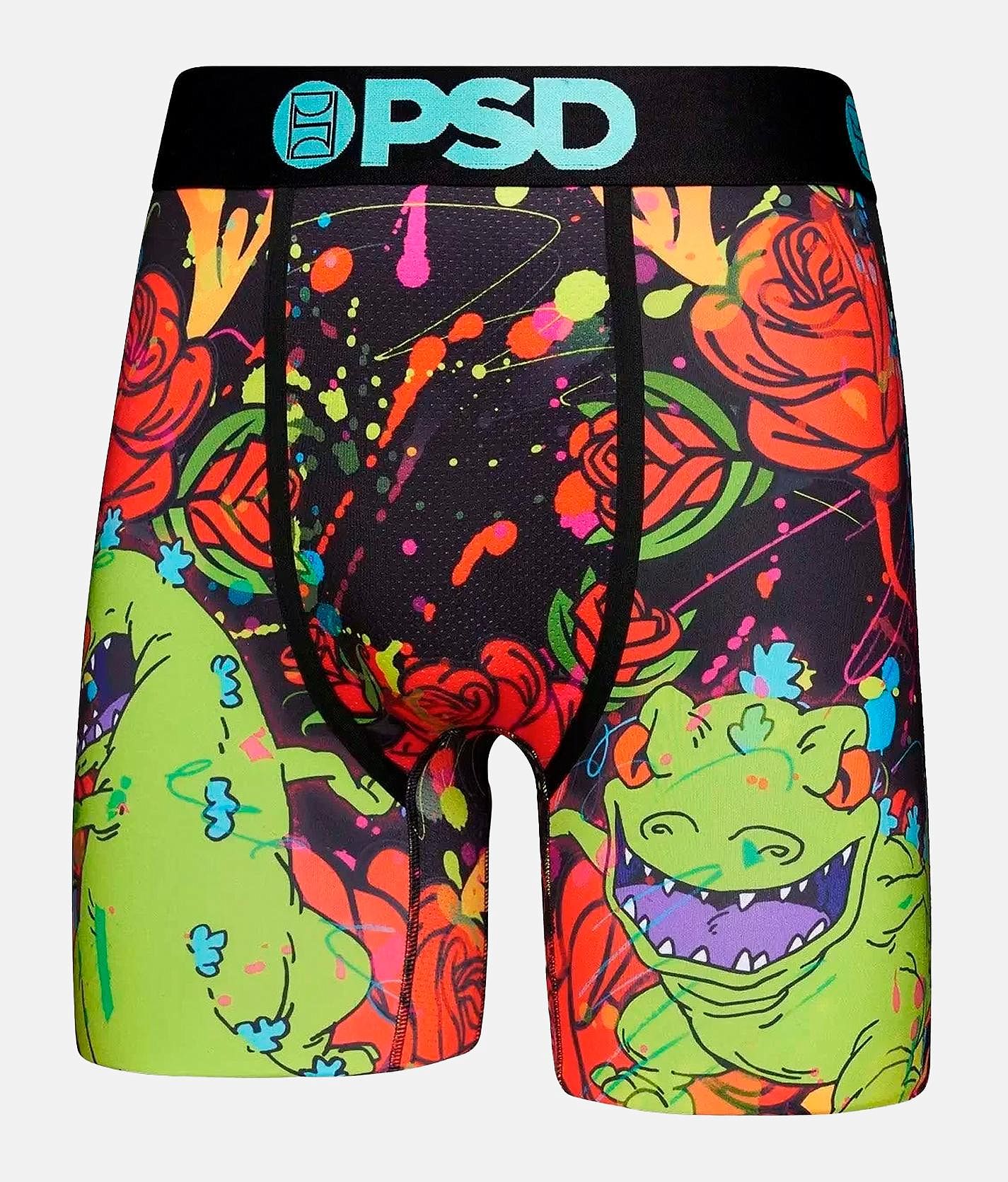 PSD Rugrats Reptar Stretch Boxer Briefs - Men's Boxer Briefs