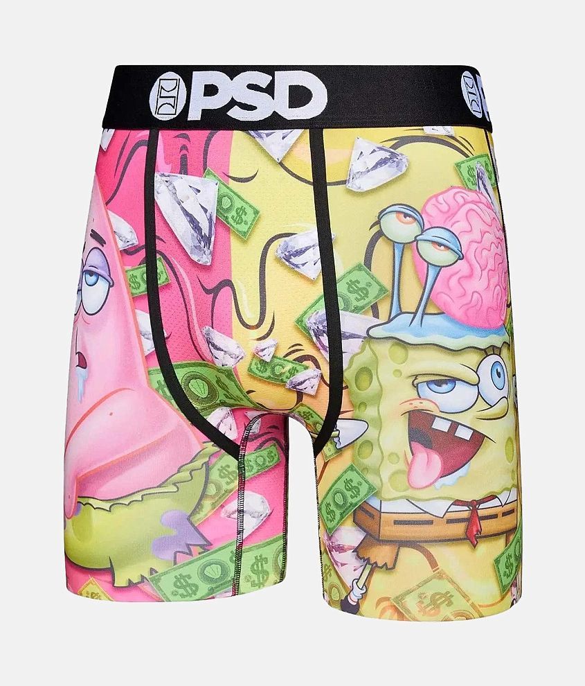 PSD Spongebob Squarepants™ Stretch Boxer Briefs - Men's Boxers in