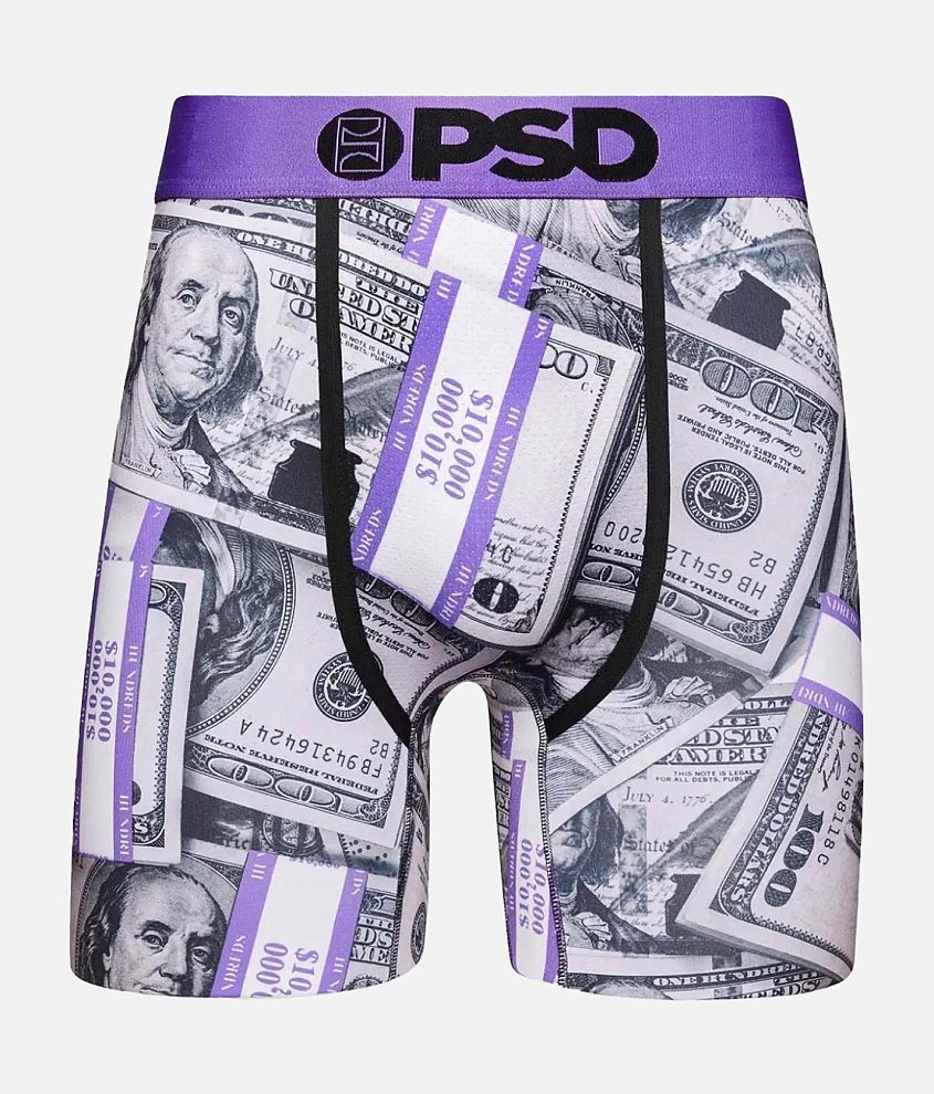 PSD Purple Bands Stretch Boxer Briefs - Men's Boxers in Purple | Buckle