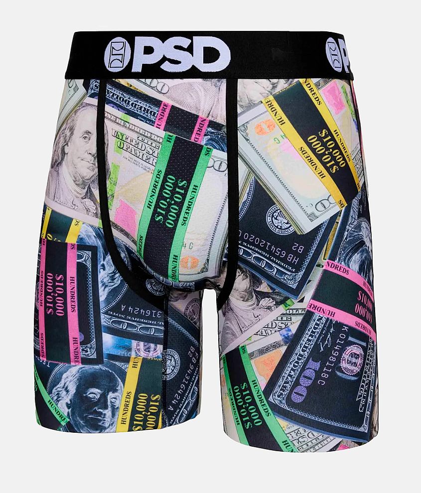 PSD Neon Bands Stretch Boxer Briefs