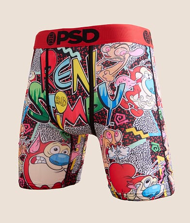 PSD Ren & Stimpy Stretch Boxer Briefs front view
