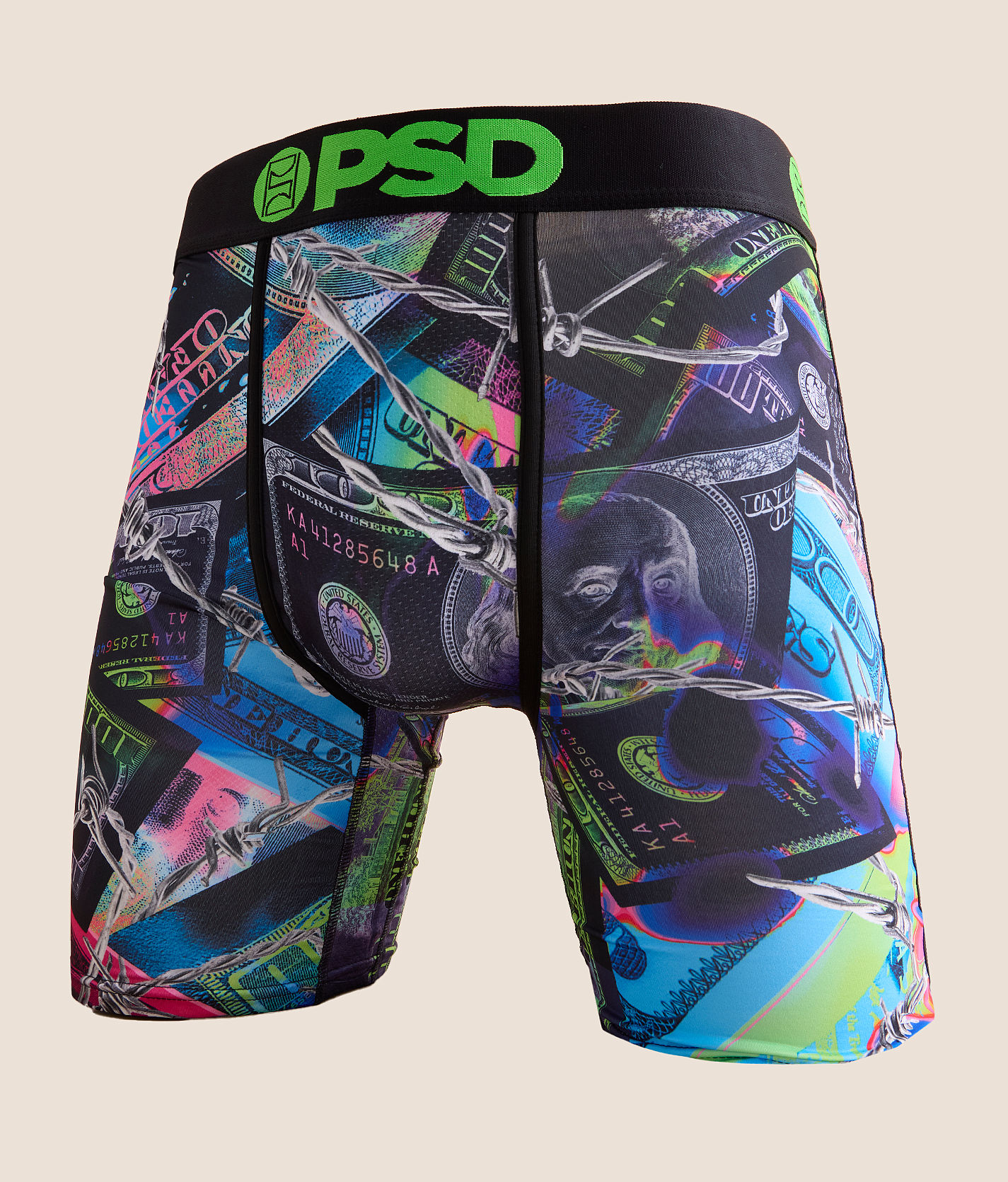 PSD Barbed Benjis Stretch Boxer Briefs - Men's Boxer Briefs in