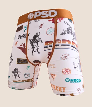 Hooey PSD Rodeo Stretch Boxer Briefs front view