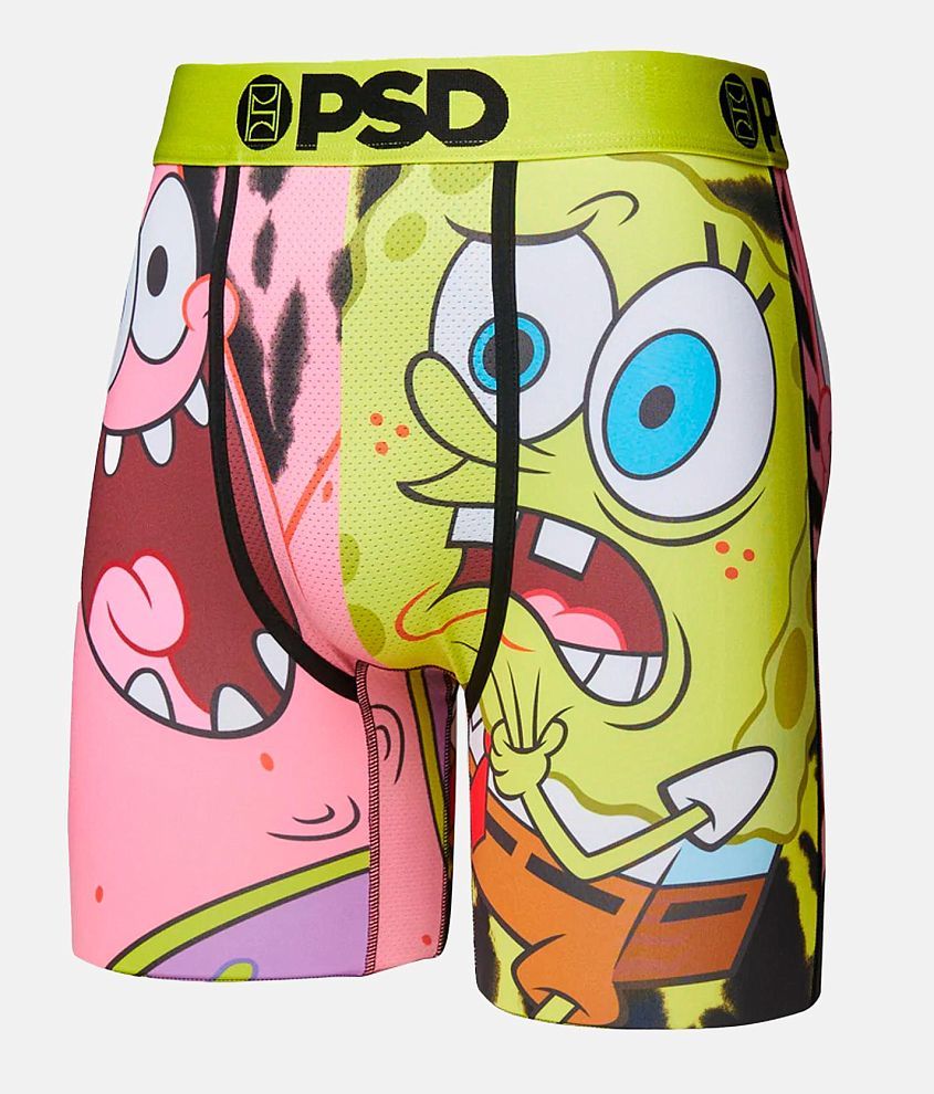 PSD Spongebob Squarepants BFFs Boxer Briefs front view
