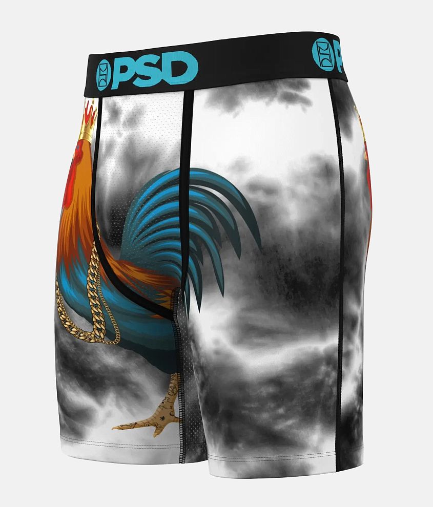 PSD Cocky Blu Stretch Boxer Briefs front view