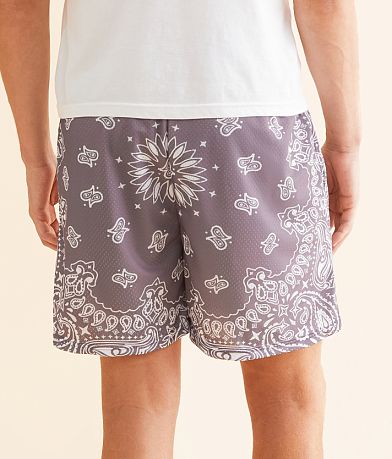 PSD Mauve Bandana Short back view