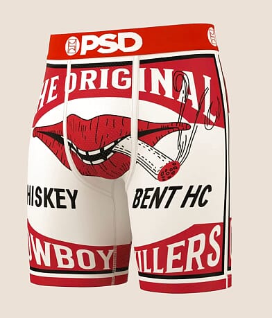 PSD x Whiskey Bent Whiskey Killers Stretch Boxer Briefs front view
