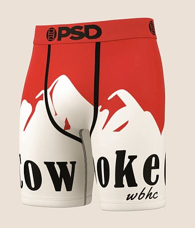 PSD x Whiskey Bent Cowpoke Stretch Boxer Briefs front view