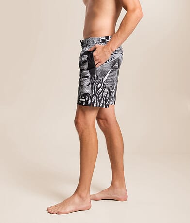 Silver Bands Stretch Swim Trunks thumbnail 3