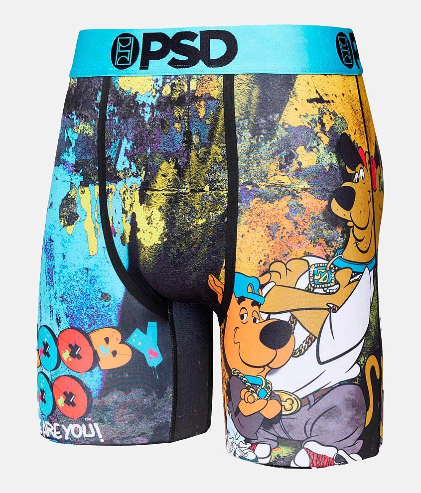 PSD Scooby Doo! Street Art Stretch Boxer Briefs front view