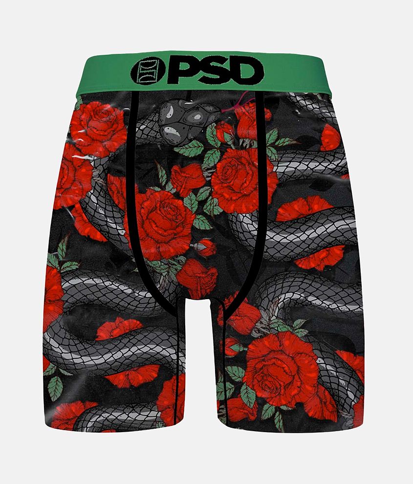 PSD Slither Rose Stretch Boxer Briefs - Men's Boxers in Multi