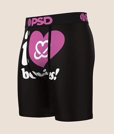 I Heart Boobies Stretch Boxer Briefs